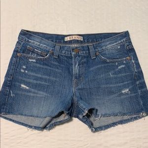 J brand denim shorts